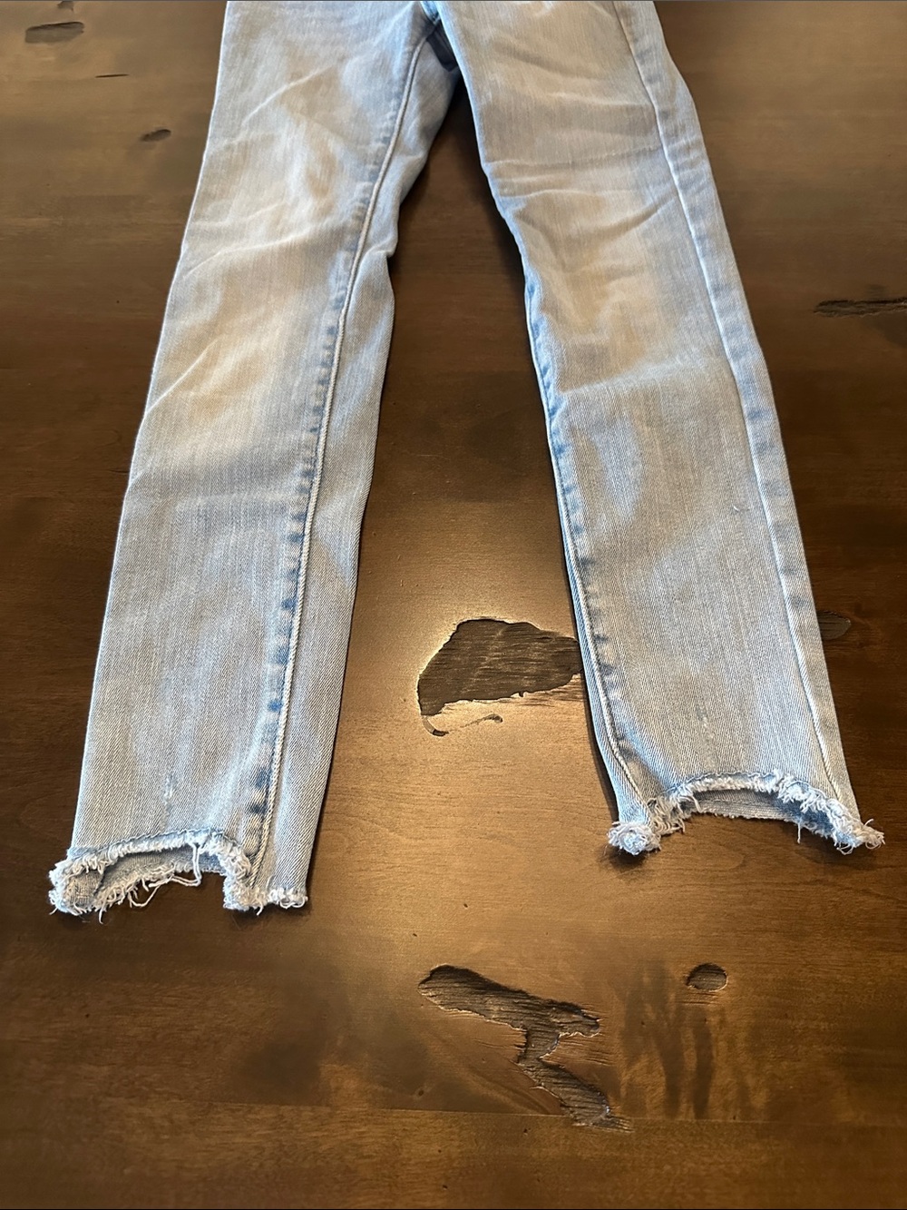 Old Navy Light Blue High-Rise Rockstar Jeggings Size 10 - Picture 5 of 9
